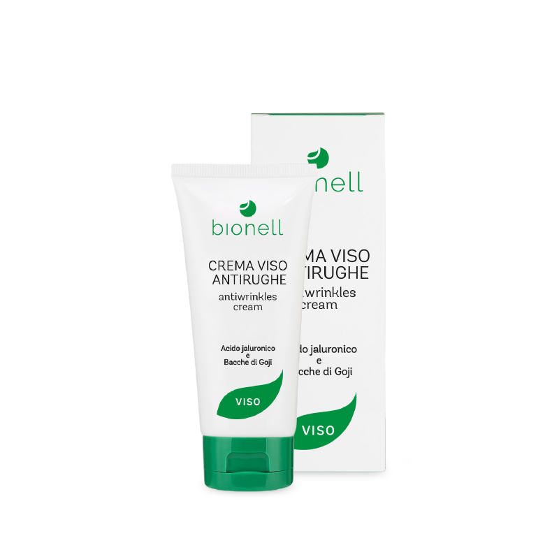 Crema Viso Antirughe con Acido Ialuronico e Bacche di Goji 50ml
