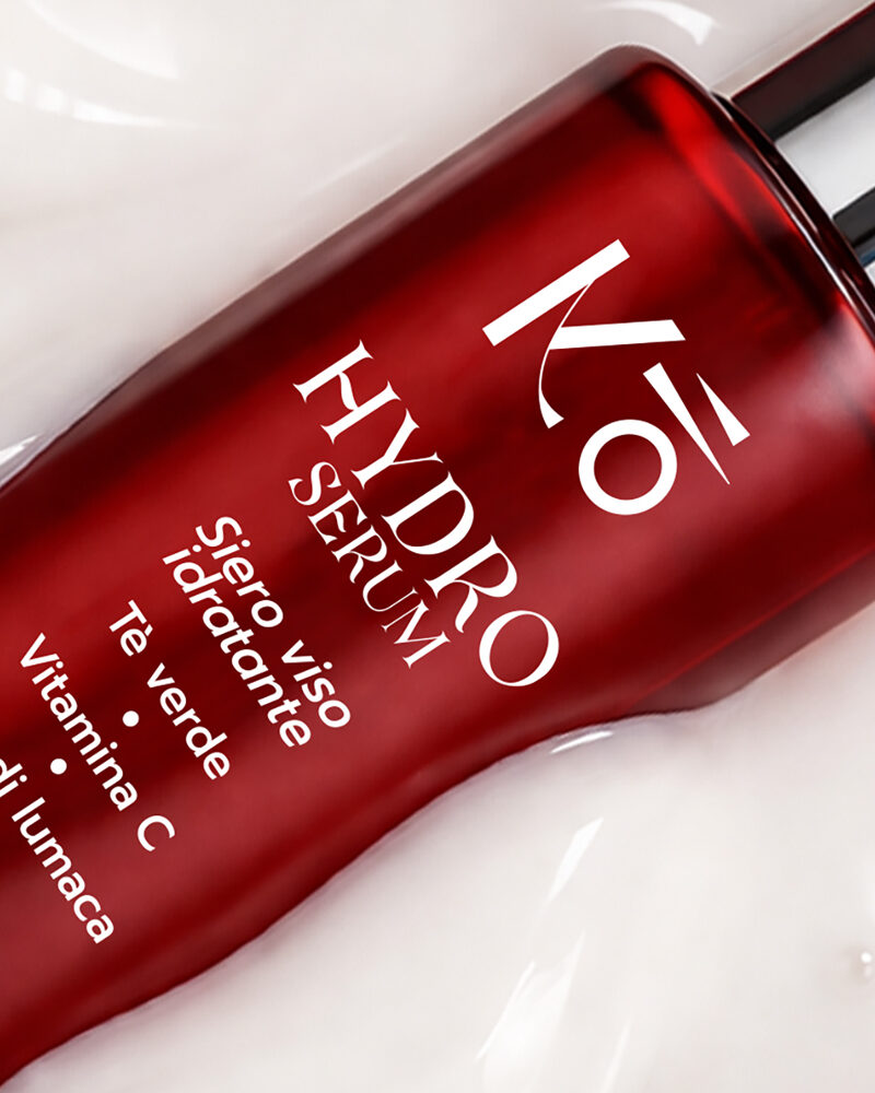 Hydro Serum — Siero Viso Idratante con Bava di Lumaca, Vitamina C e Tè Verde